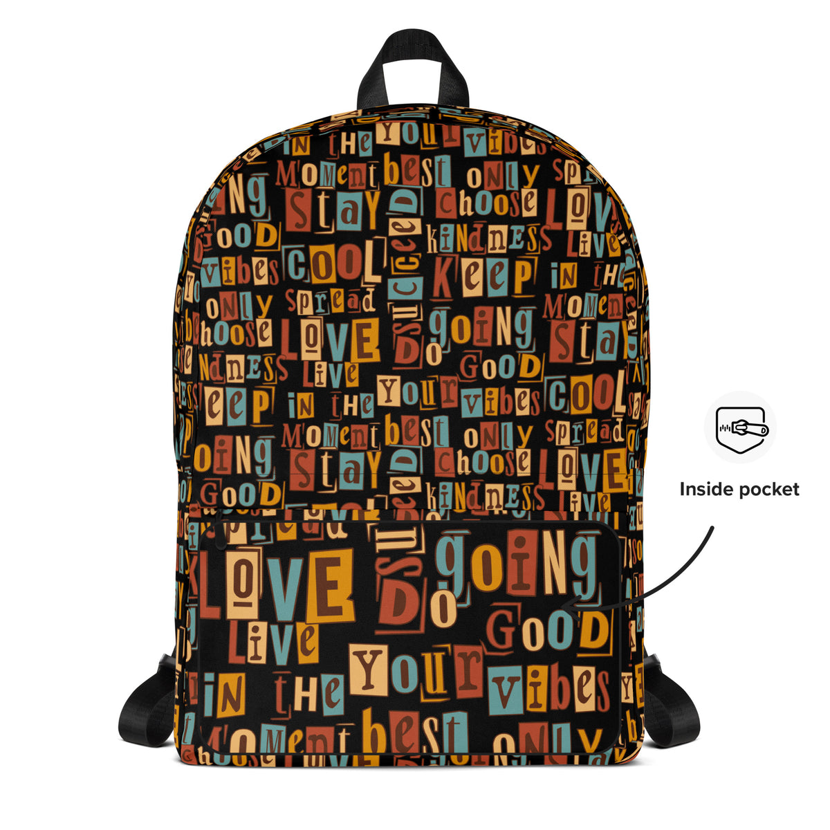 Good Vibes Only: Kind Words - Backpack