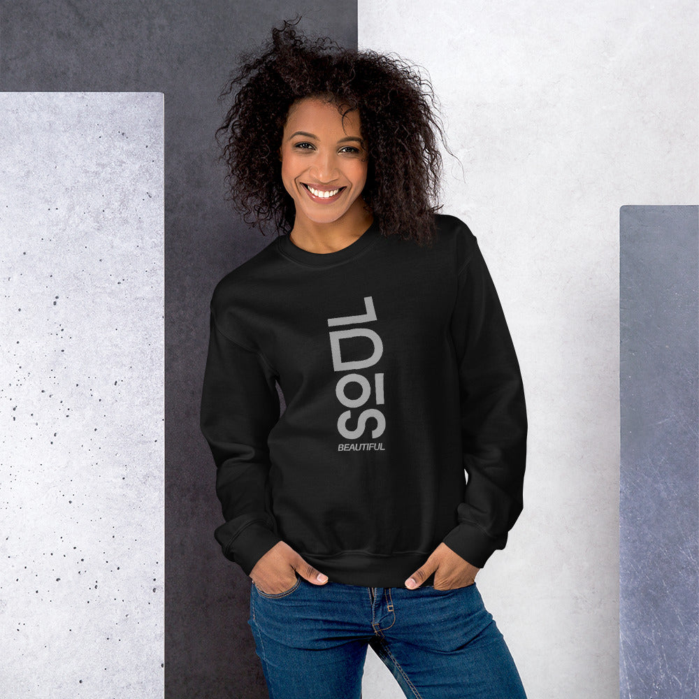 BEAUTIFUL SOUL (vert) Unisex Sweatshirt