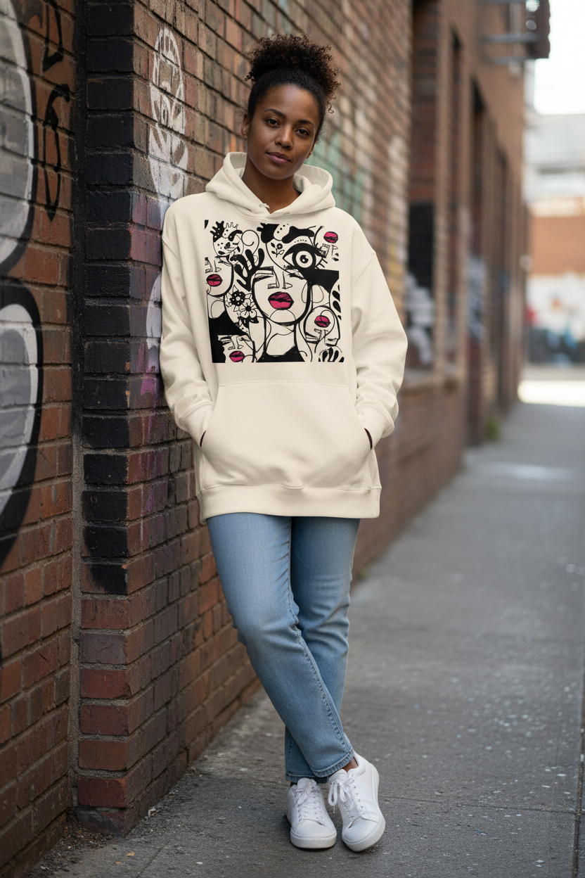 Bloom - Oversized heavyweight hoodie