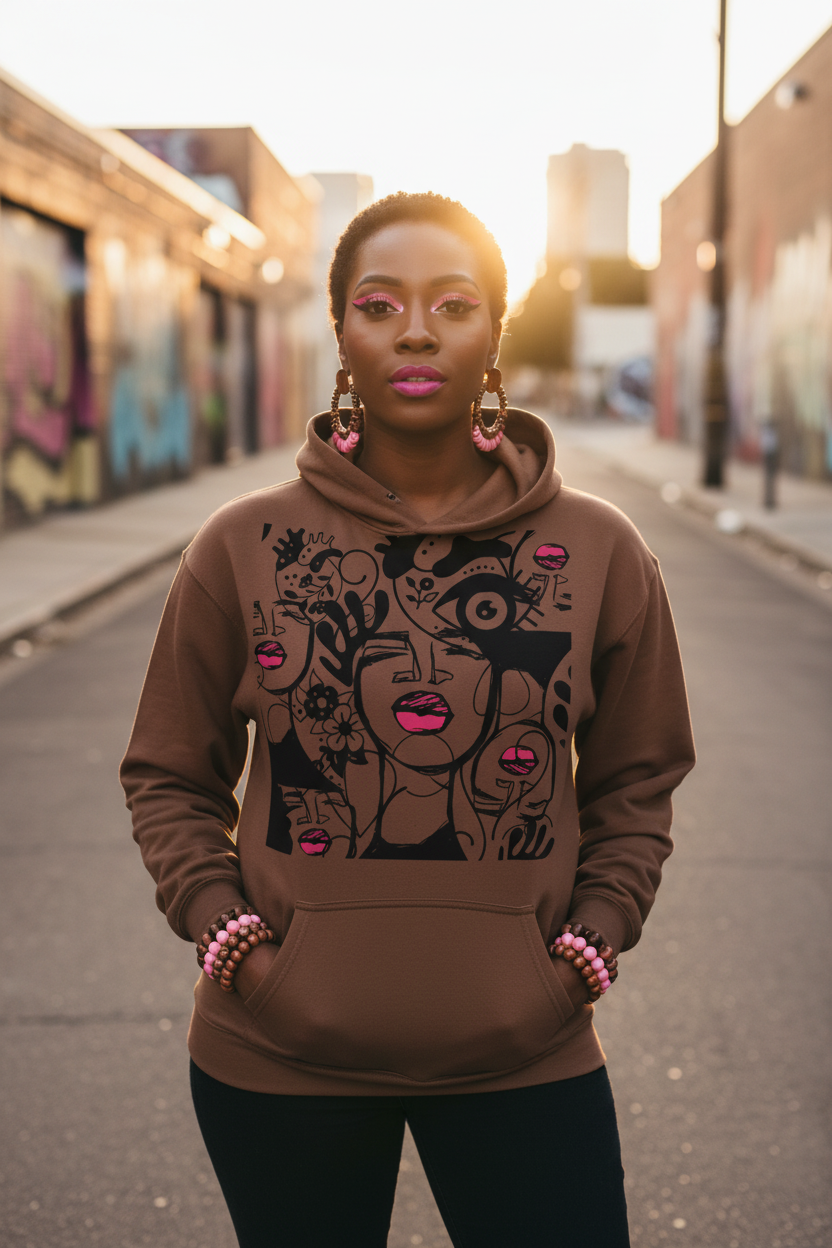 Bloom - Oversized Hoodie