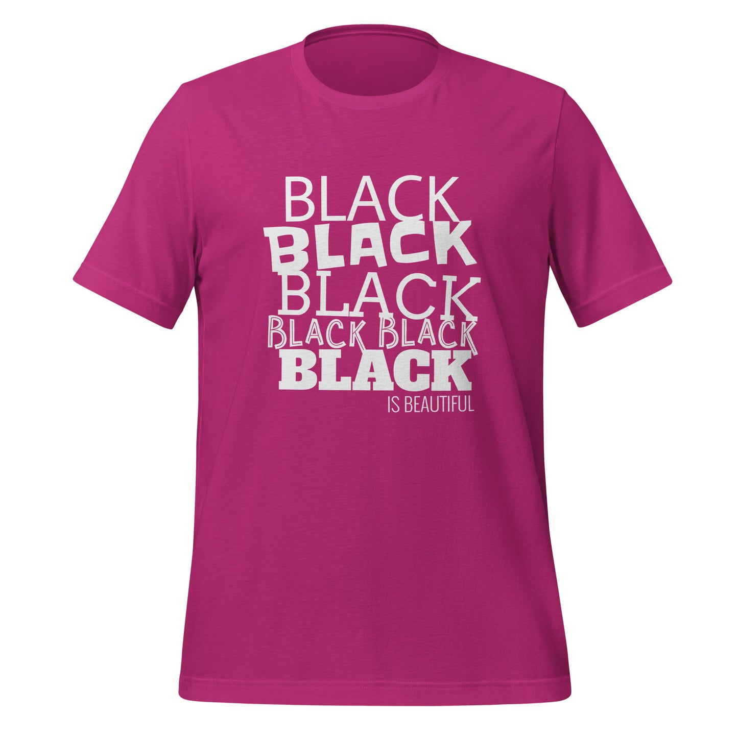 Black is Beautiful Adult T-shirt