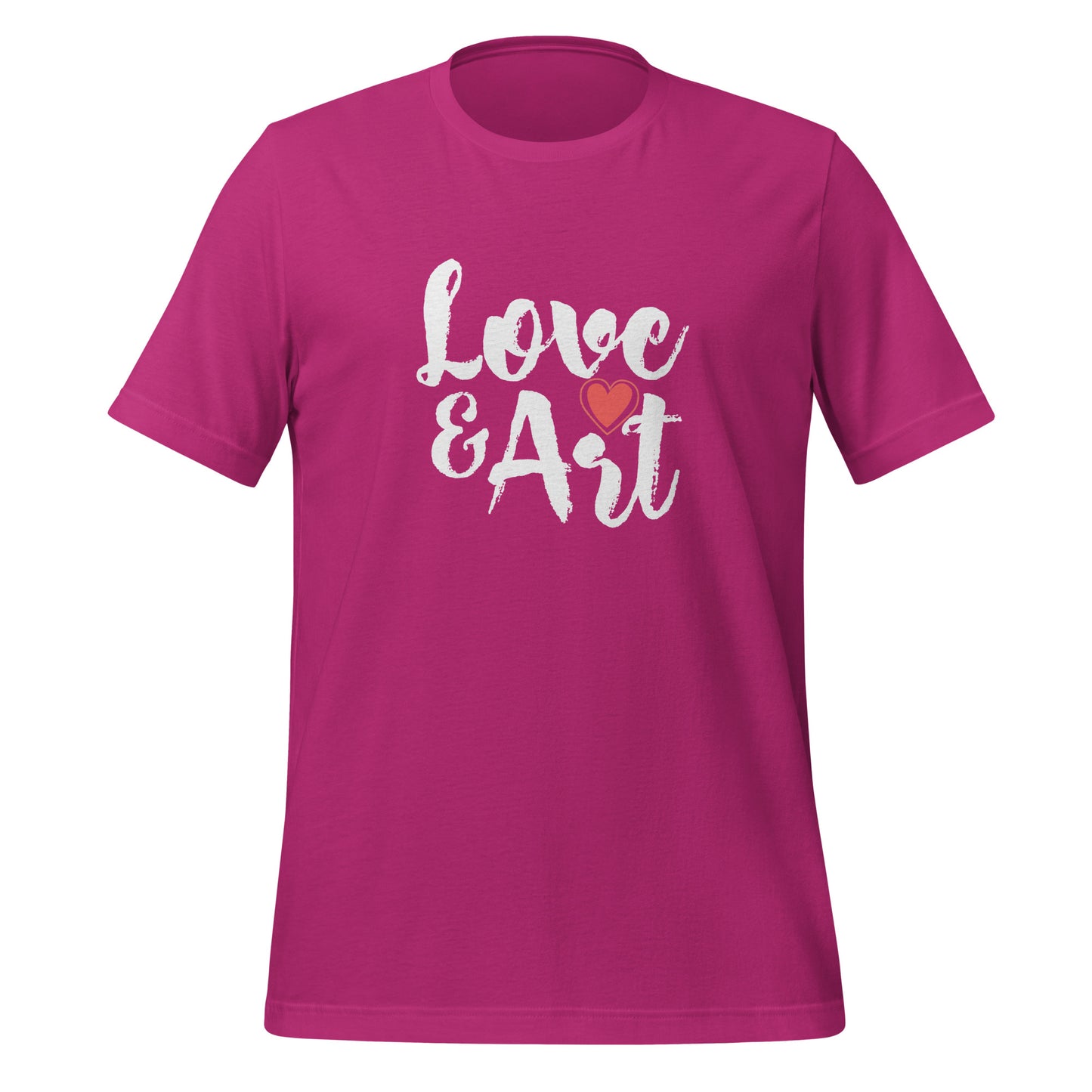 Love & Art Adult T-shirt