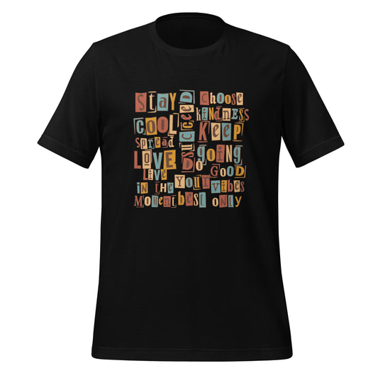 Kind Words Adult T-shirt