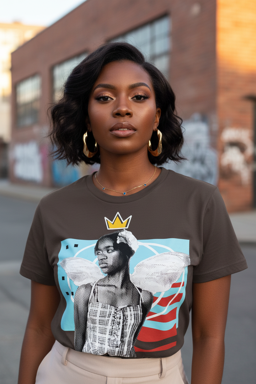 She Wears the Crown - Graphic T-shirt