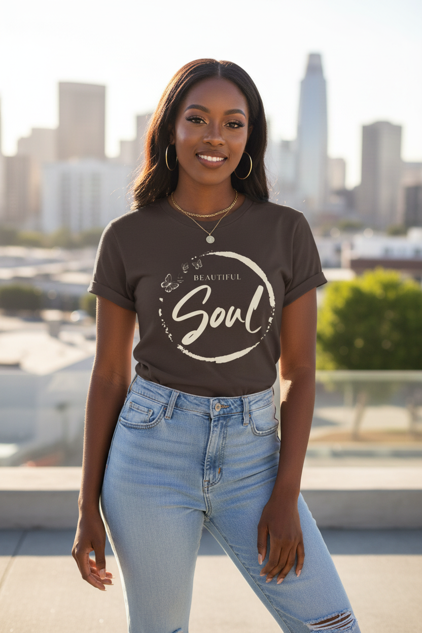 Beautiful Soul (Butterflies) - Graphic T-Shirt