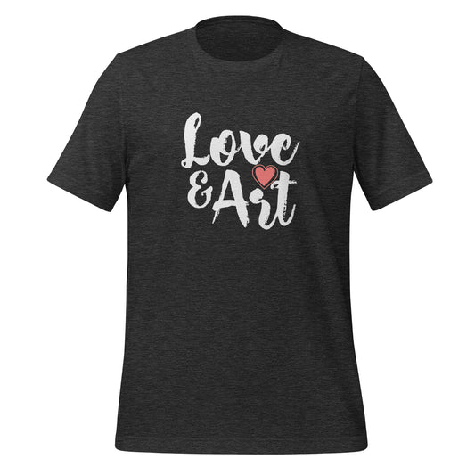 Love & Art Adult t-shirt