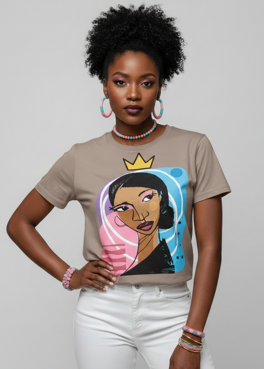 Crowned Reflections - Graphic T-shirt