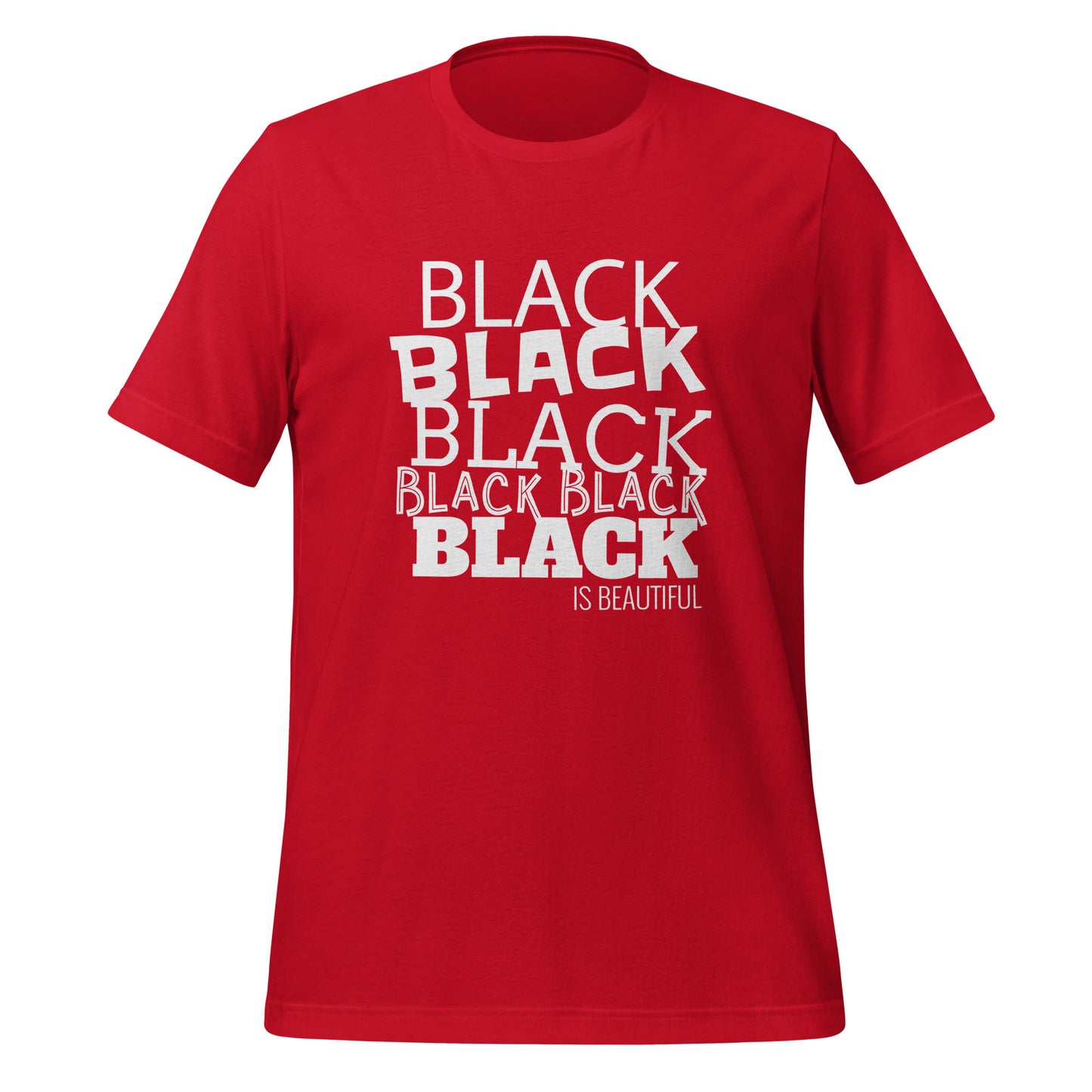 Black is Beautiful Adult T-shirt