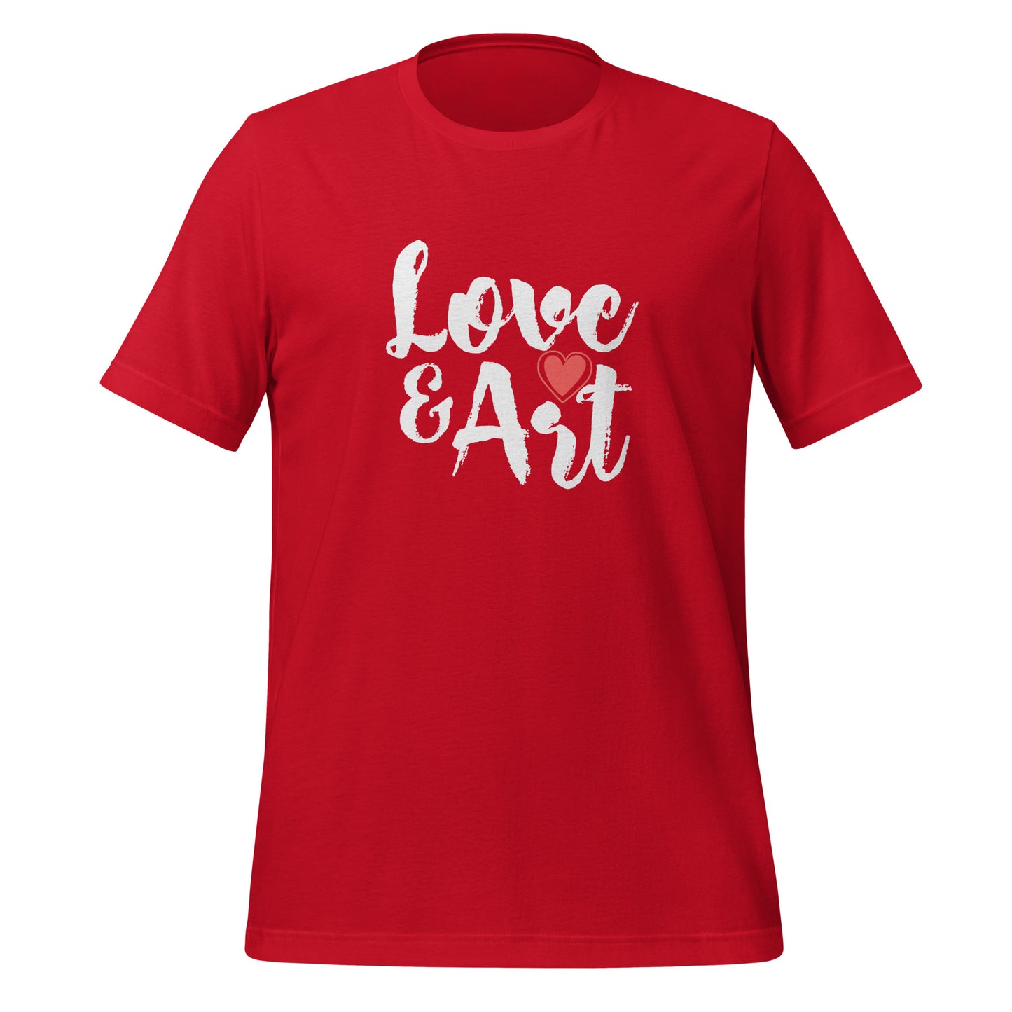 Love & Art Adult T-shirt
