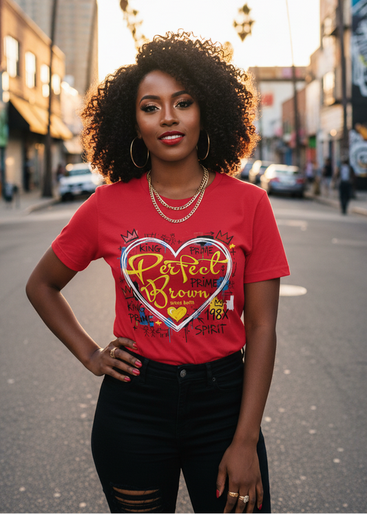 J.M.B #6 Heart Logo - Graphic T-Shirt