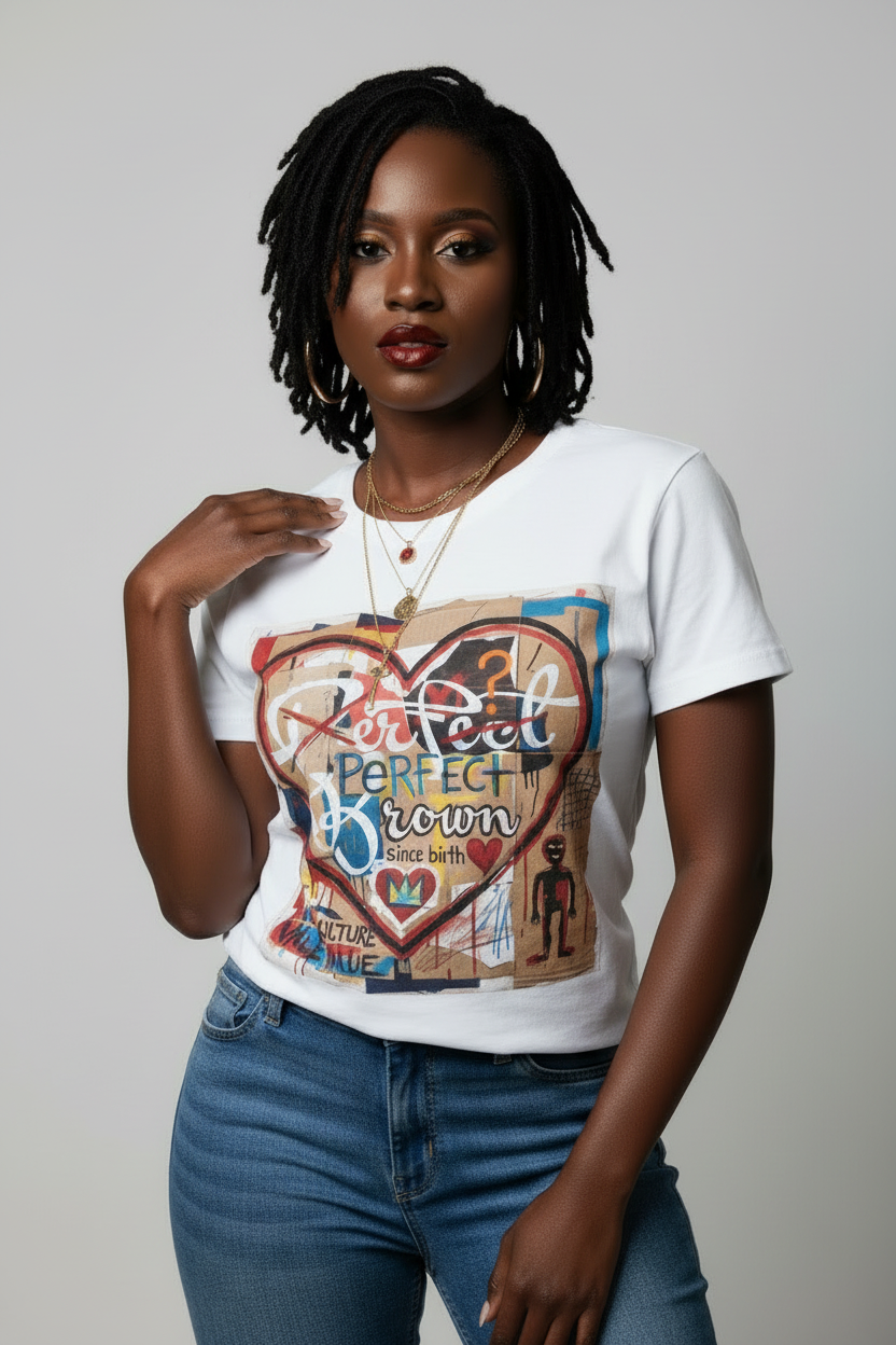 J.M.B #4 Heart Logo - Graphic T-Shirt