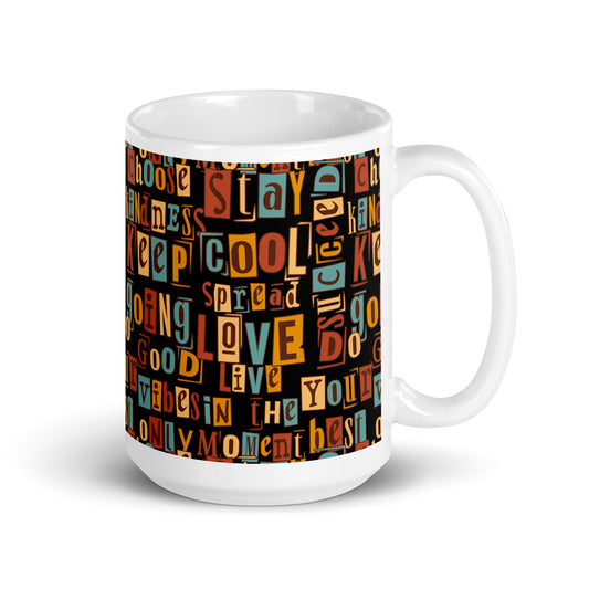 Kind Words glossy mug