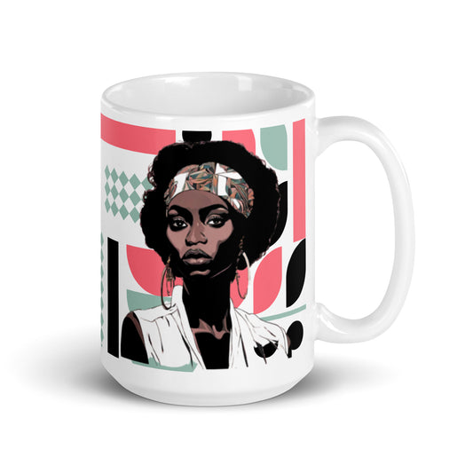 Classic Beauty (Two) glossy mug
