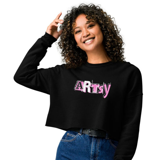 ARTSY Crop Sweatshirt