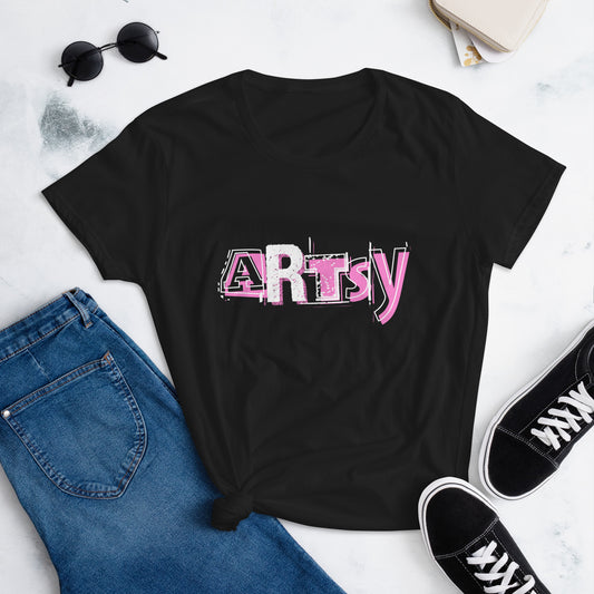 ARTSY Women's Fashion Fit T-shirt