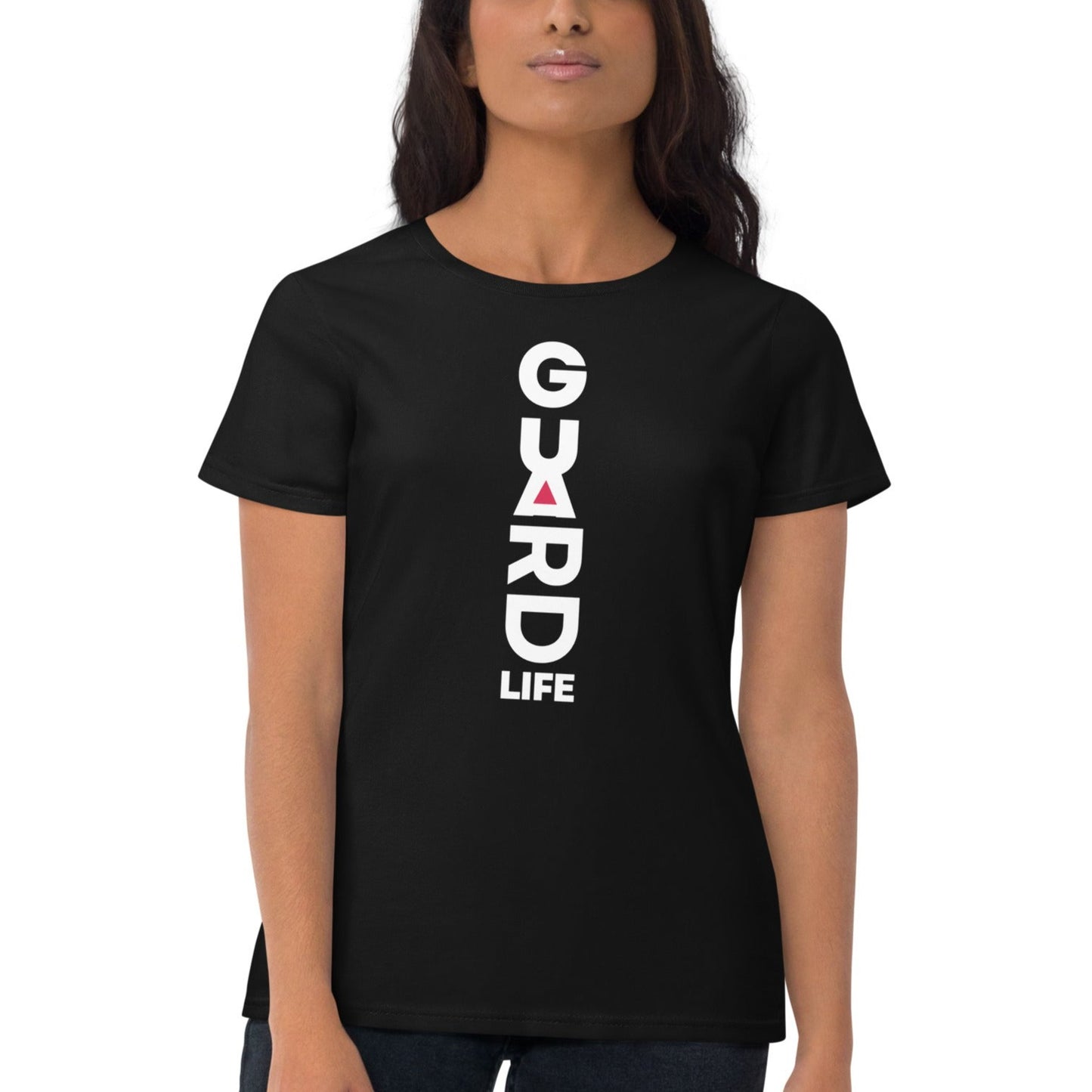 Guard Life (vert) Women's Fashion Fit T-shirt