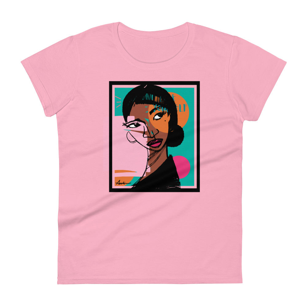 Orange Moon Women's Fashion Fit T-shirt