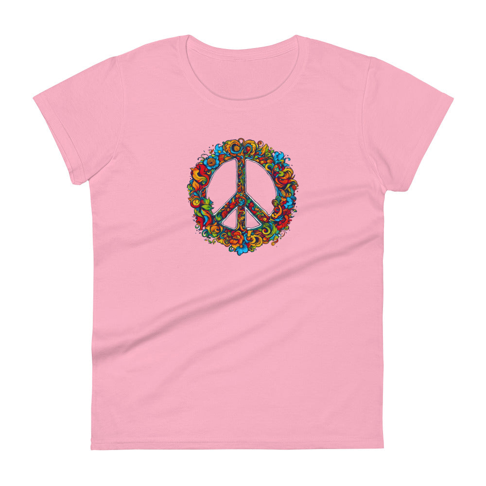 PEACE Women's Fashion Fit T-shirt