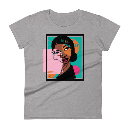 Orange Moon Women's Fashion Fit T-shirt