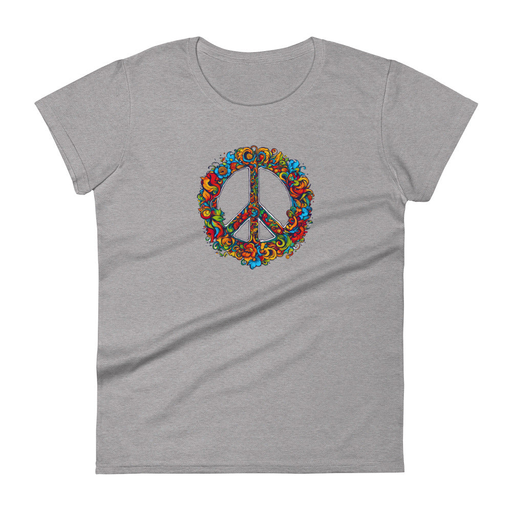 PEACE Women's Fashion Fit T-shirt