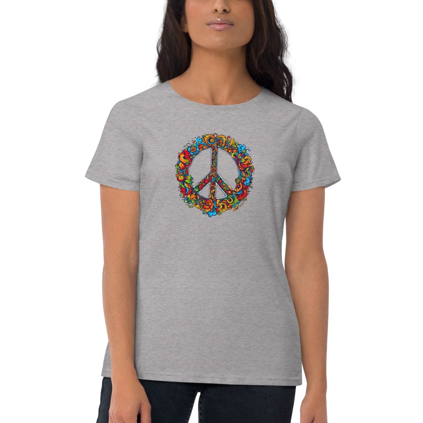 PEACE Women's Fashion Fit T-shirt