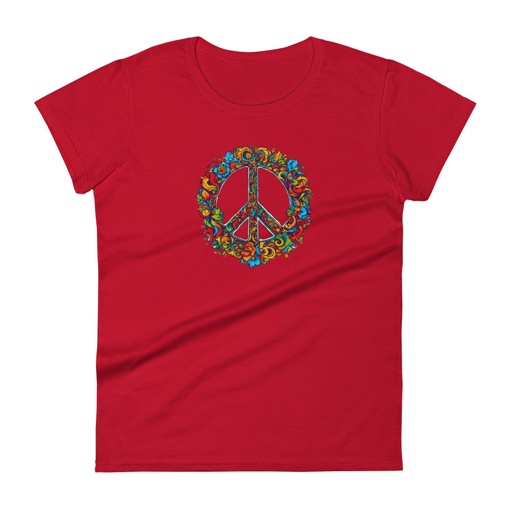 PEACE Women's Fashion Fit T-shirt