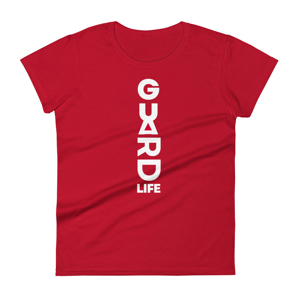 Guard Life (vert) Women's Fashion Fit T-shirt