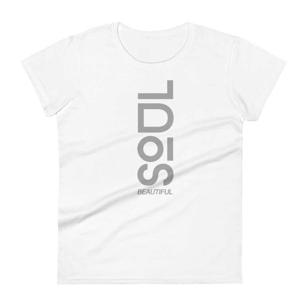 BEAUTIFUL SOUL (vert) Women's Fashion Fit T-shirt
