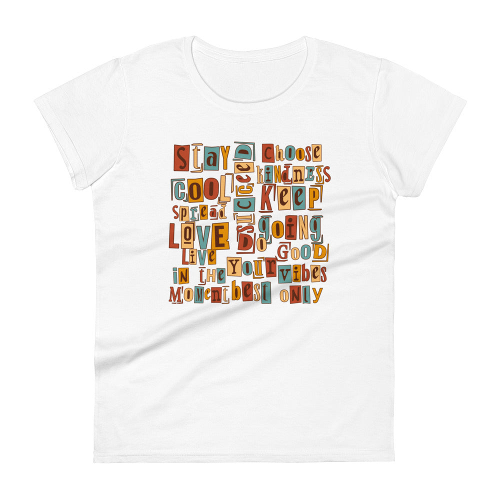Kind Words Women's Fashion Fit T-shirt