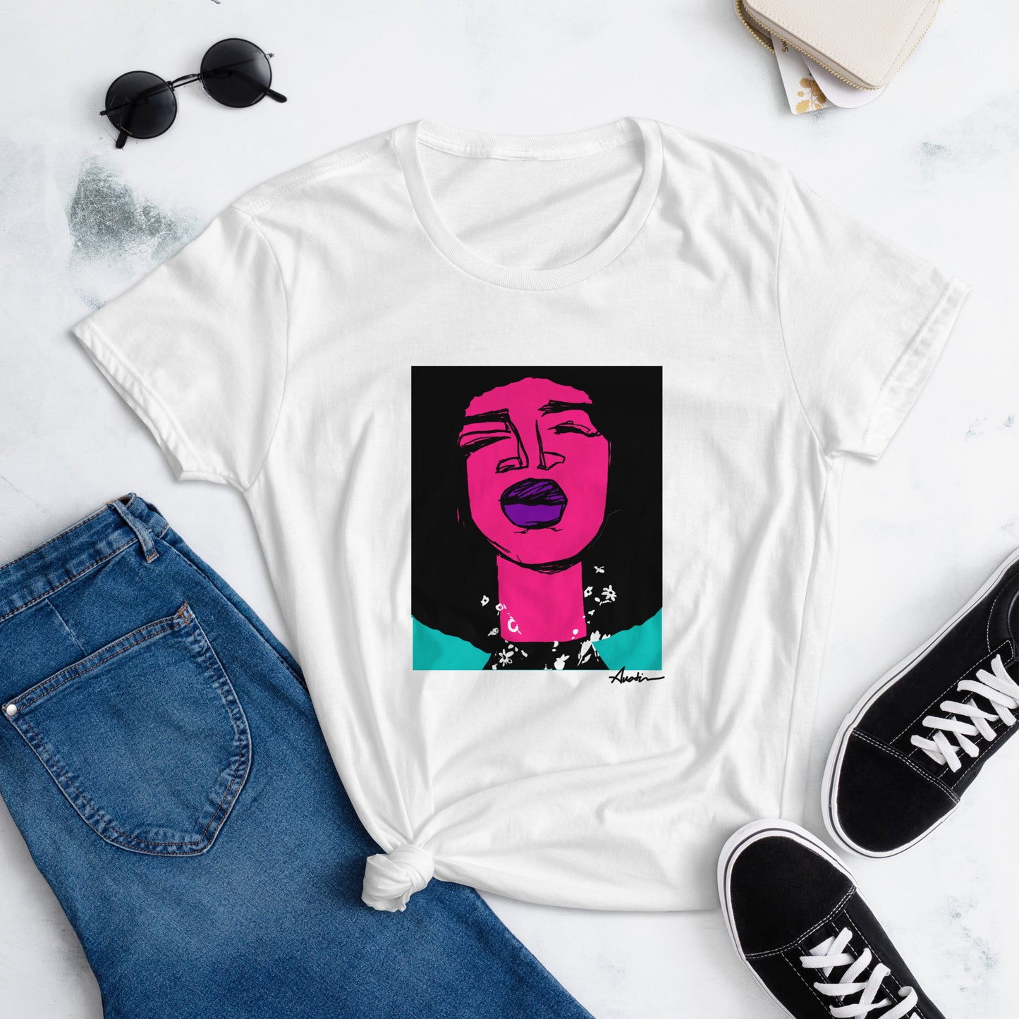 Pink Lady Women's Fashion Fit T-shirt