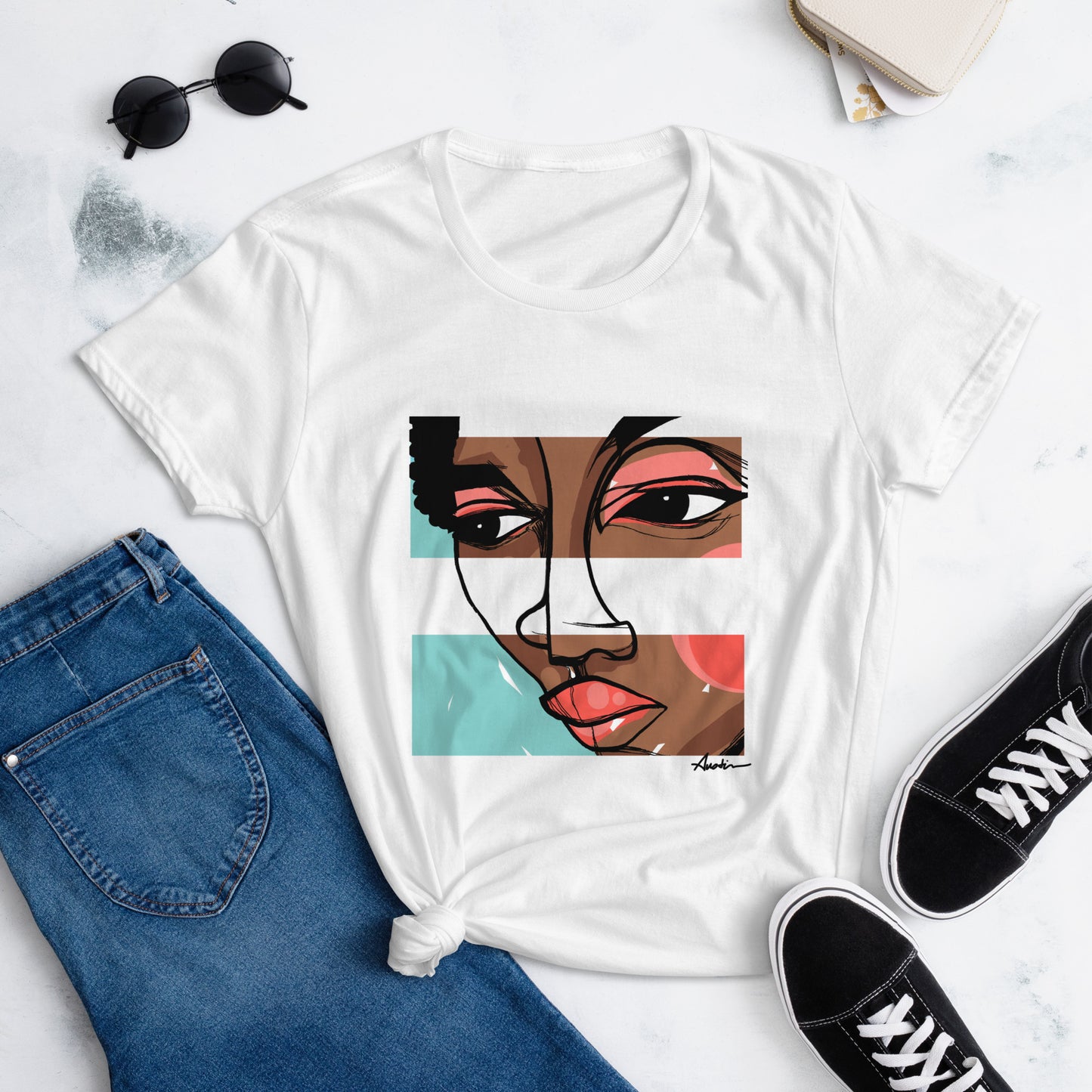 Mood (Two) Women's Fashion Fit T-shirt
