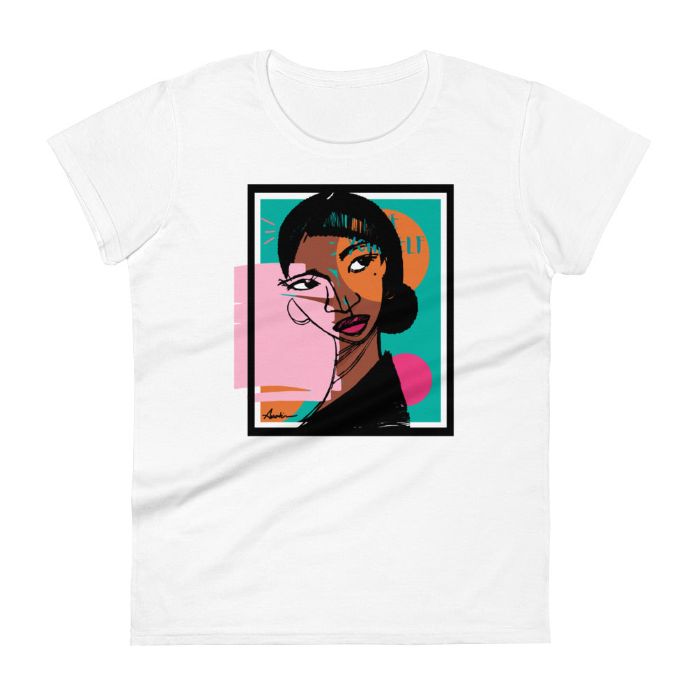 Orange Moon Women's Fashion Fit T-shirt