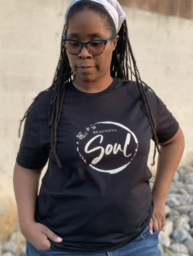 BEAUTIFUL Soul (Butterflies) Adult T-shirt