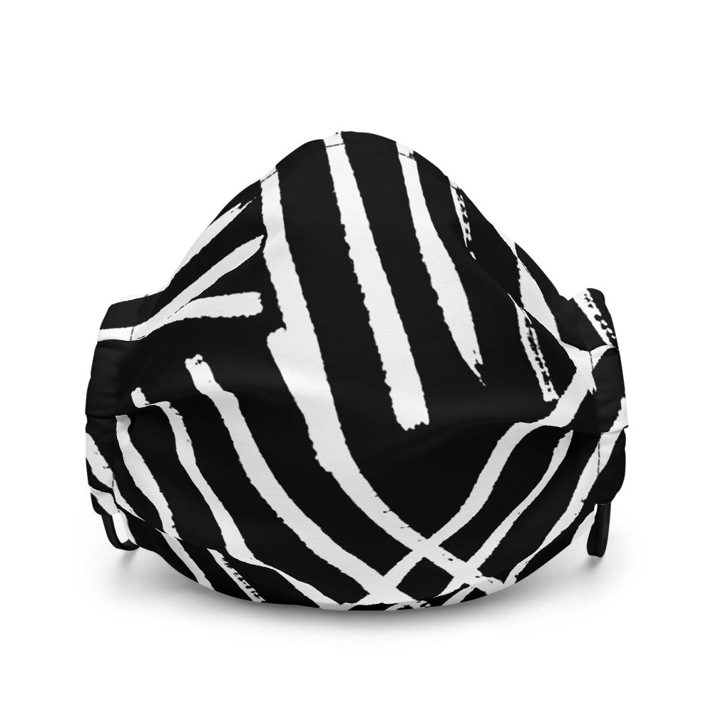 Stripes Premium face mask