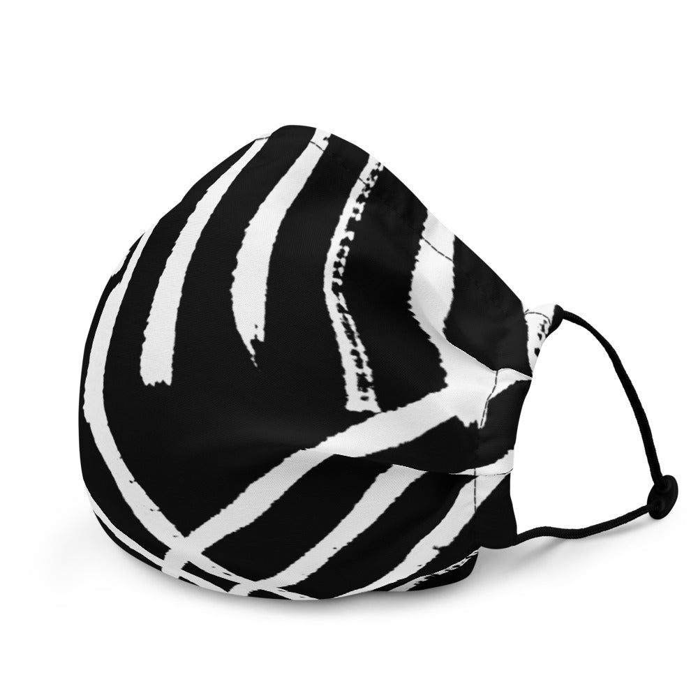 Stripes Premium face mask