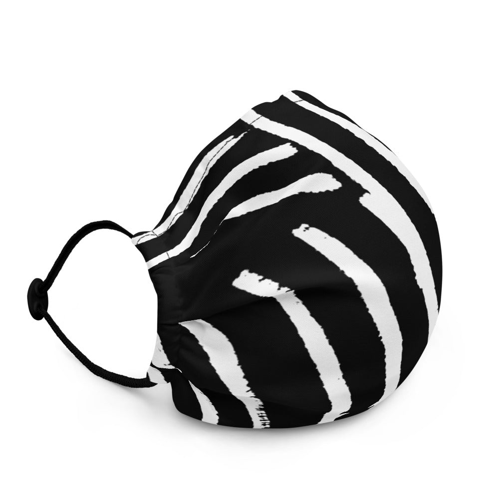 Stripes Premium face mask