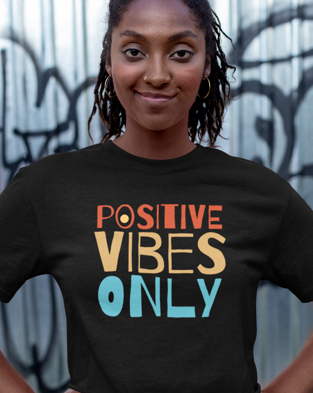 positive vibes only t shirt