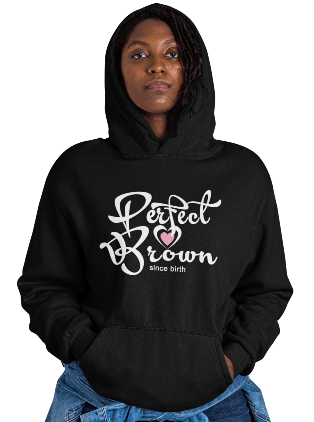 Perfect Brown Adult Hoodie