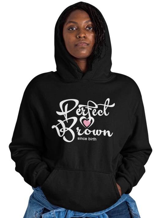 Perfect Brown Adult Hoodie