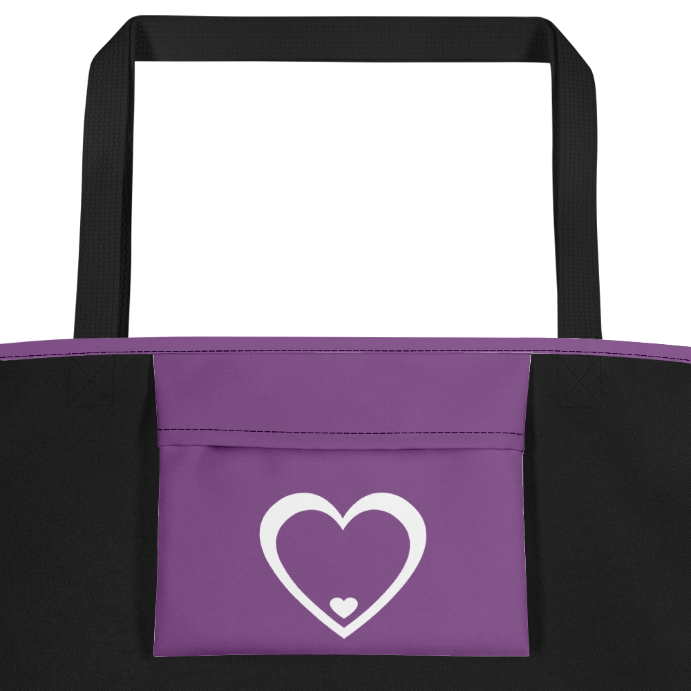 Logo Purple & White Bag