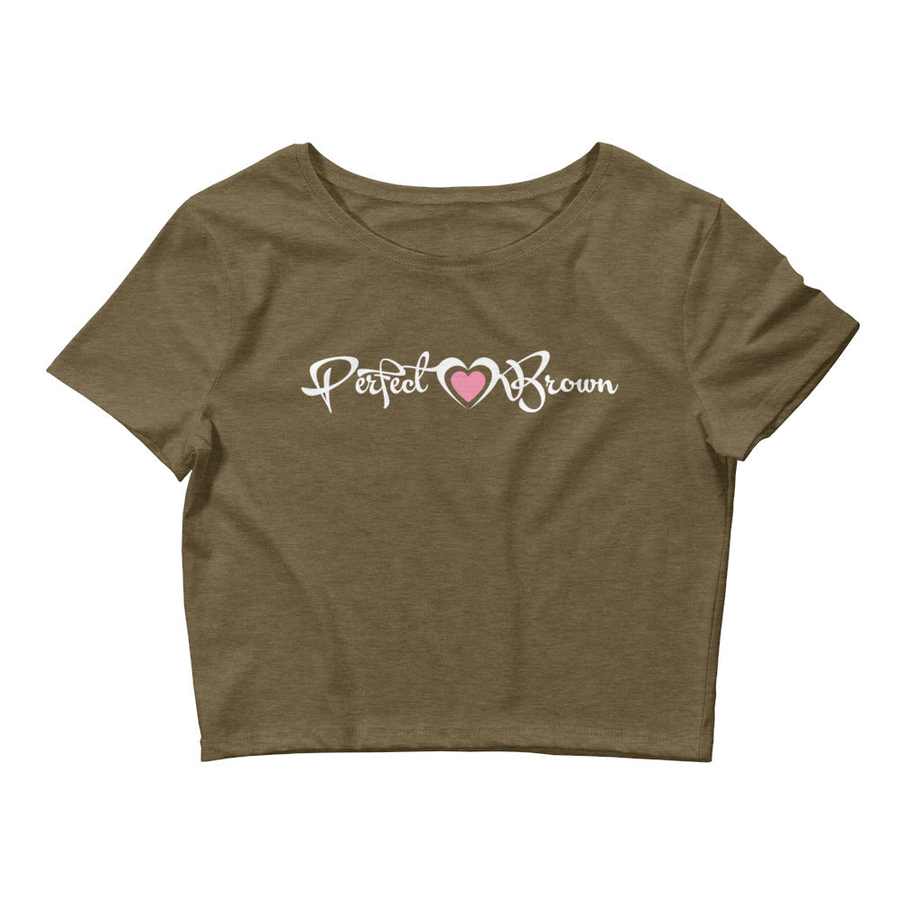 Perfect Brown (Signature) Girl’s Crop Tee