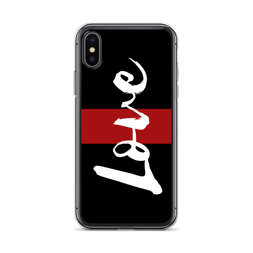 Love Line iPhone Case (Blk)