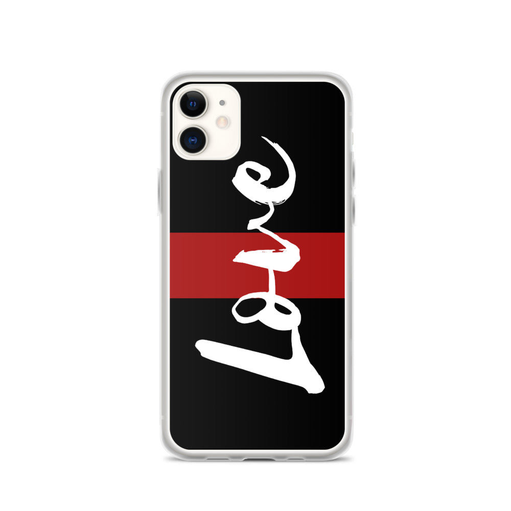 Love Line iPhone Case (Blk)