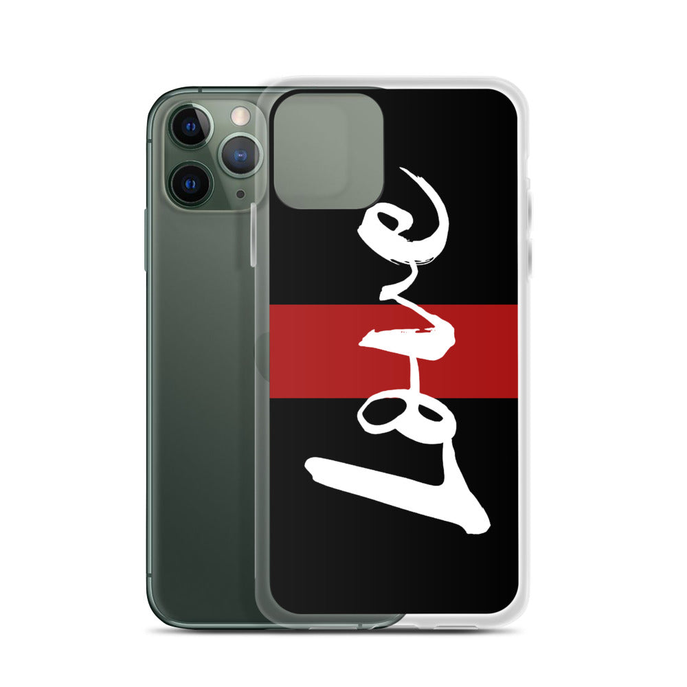 Love Line iPhone Case (Blk)