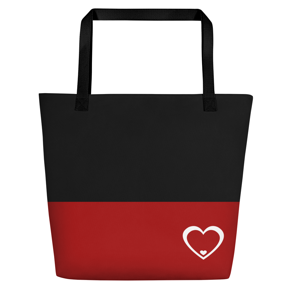 Logo Red & Black Bag
