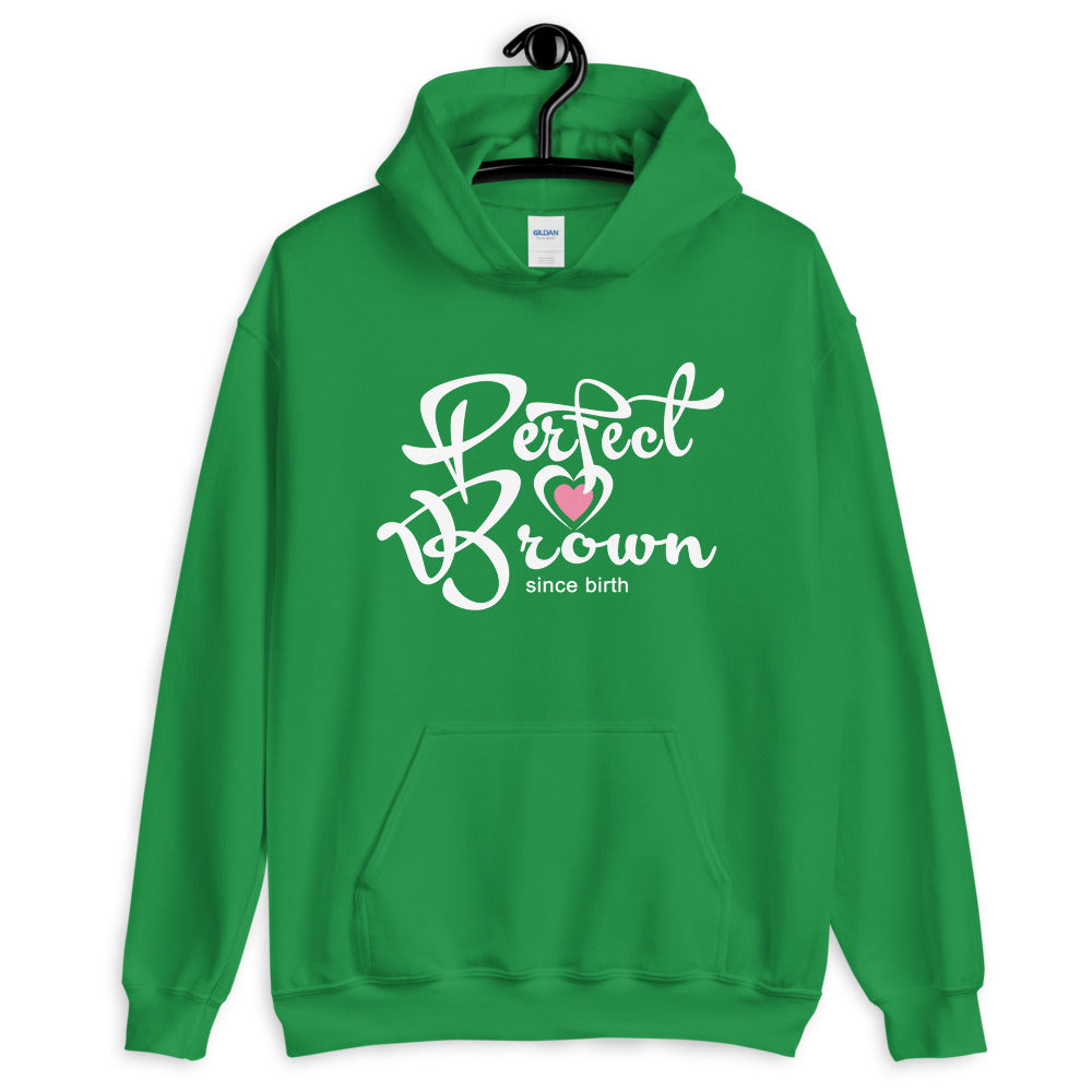 Perfect Brown Adult Hoodie