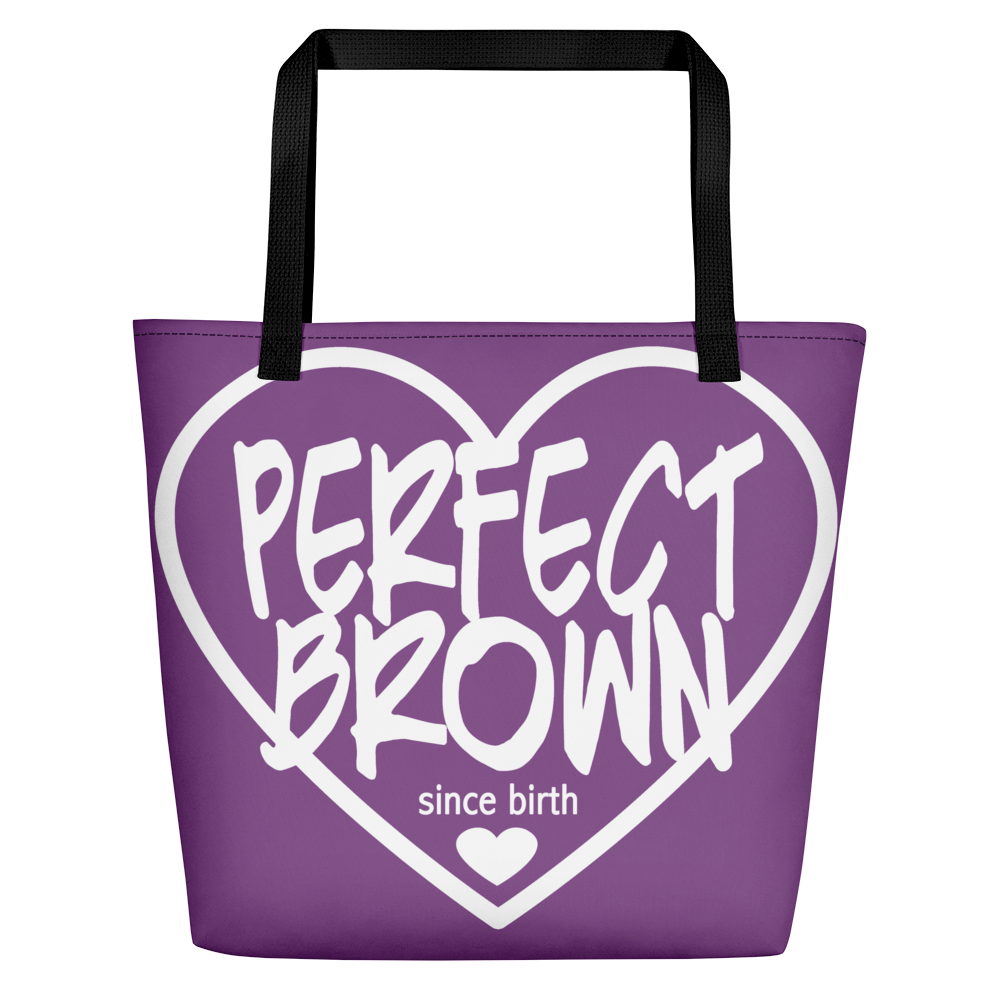 Logo Purple & White Bag