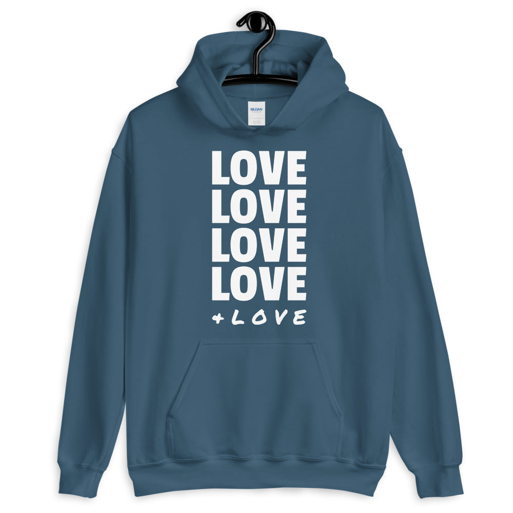 LOVE LOVE LOVE Hoodie (two sided)