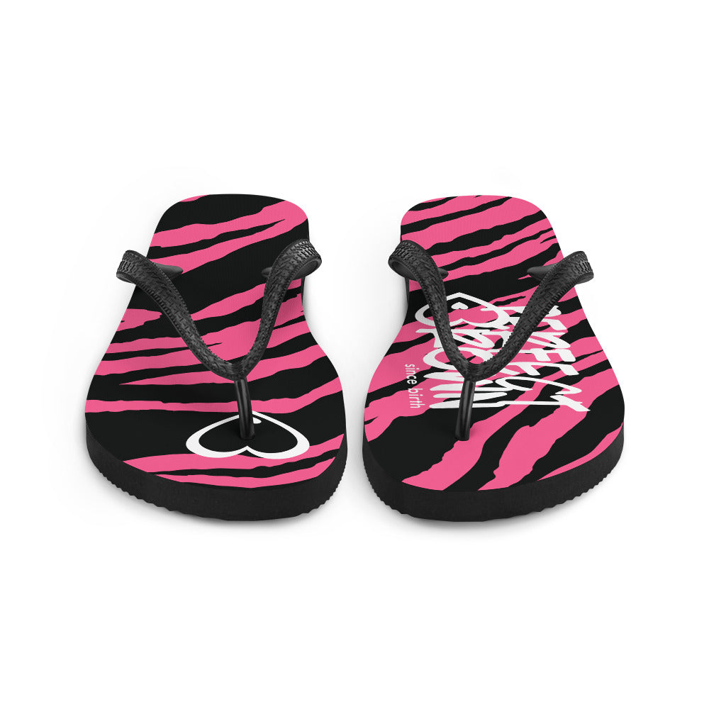 Perfect ♥rown Flip-Flops