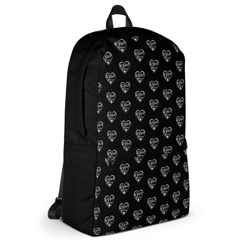 Perfect Brown Infinty Logo Backpack